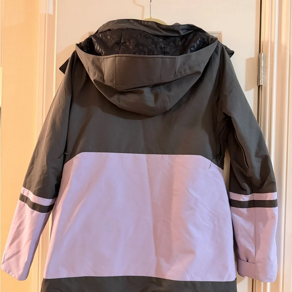 Volcom Lavender and Gray Snow Jacket - Picture 4 of 7